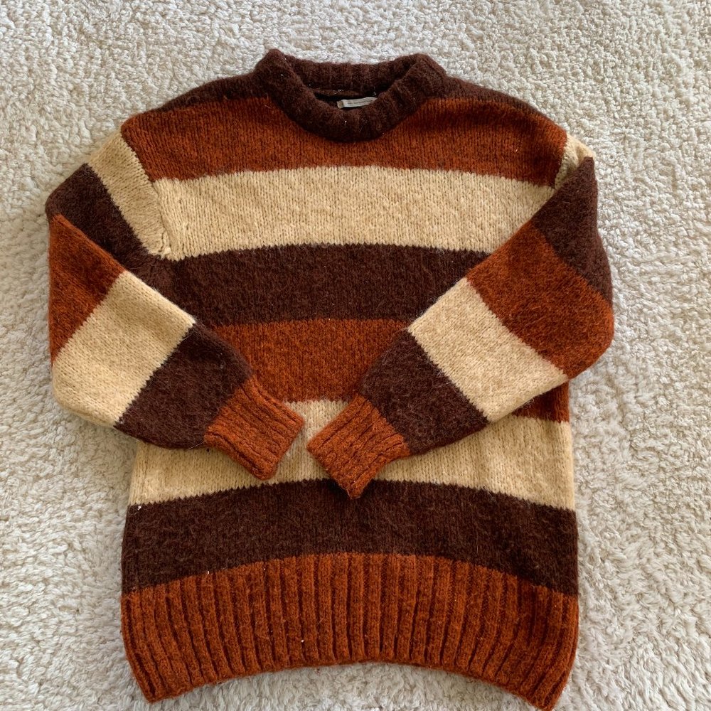 Womens Oversized Fall Colors Sweater. Size Small
